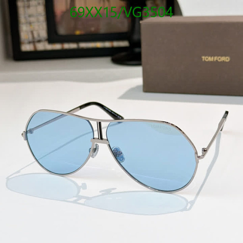 Tom Ford VG3504 Aviator Sunglasses - Stylish Blue Lenses for Men 12 Tom Ford VG3504 Aviator Sunglasses - Stylish Blue Lenses for Men