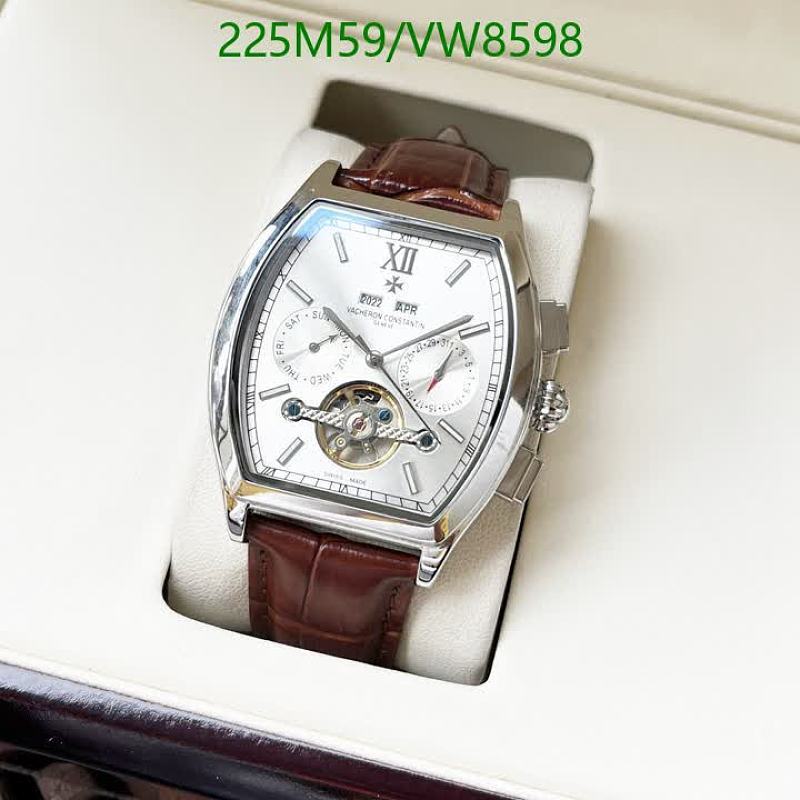 Vacheron Constantin Tonneau Automatic Watch with Leather Strap