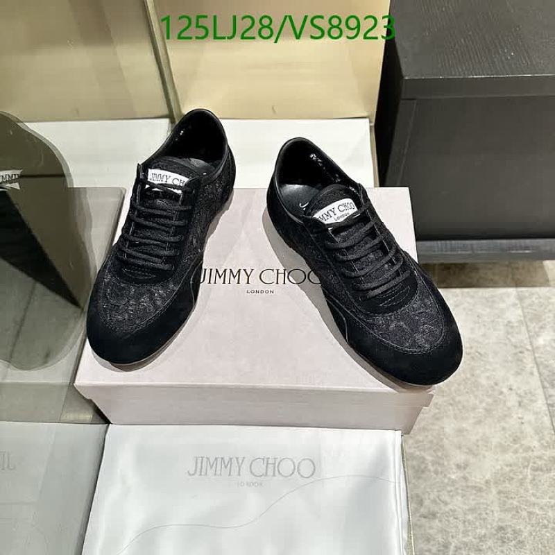 Jimmy Choo Women's Black Lace & Suede Low-Top Sneakers