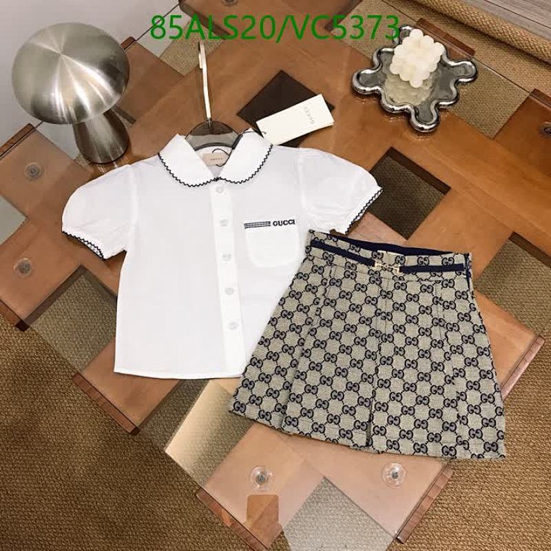 Gucci Kids' Cotton & Denim Two-Piece Set - Stylish Casual Wear for Children