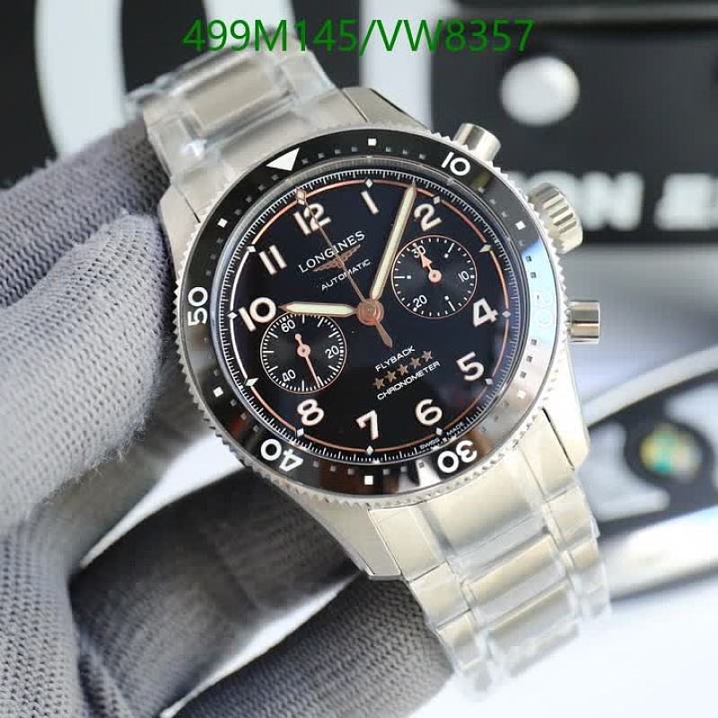 Longines Flyback Chronometer Automatic Watch - Sapphire Crystal, Steel