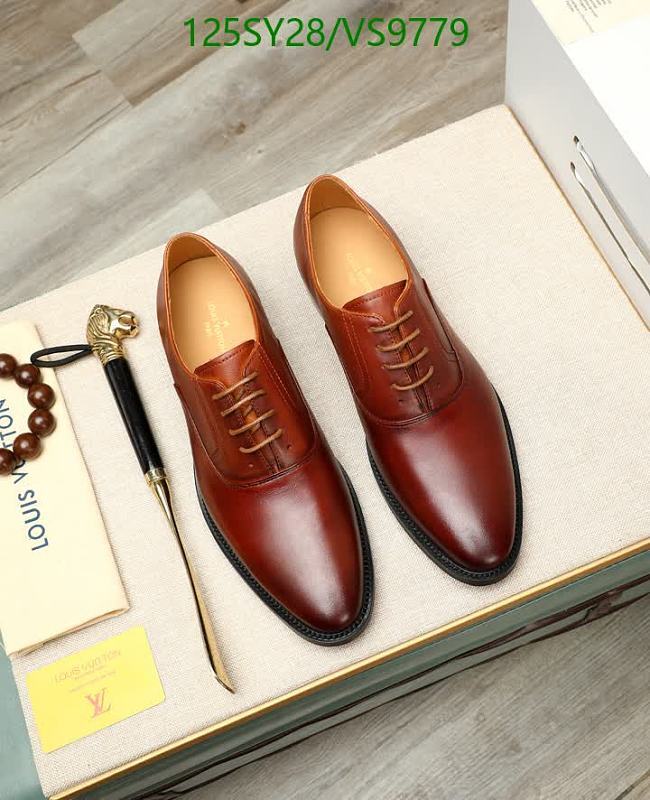 Louis Vuitton Men's Calf Leather Oxford Dress Shoes