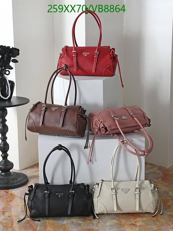 Prada Cowhide Top-Handle Bag - Elegant & Versatile