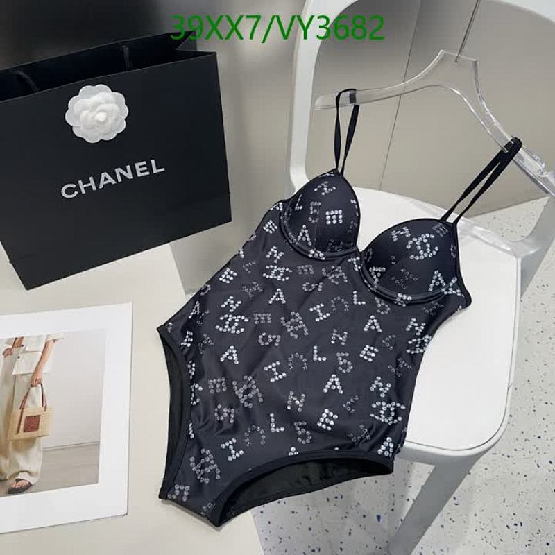 Chanel Monogram One-Piece Swimsuit - Stylish & Comfortable Beachwear