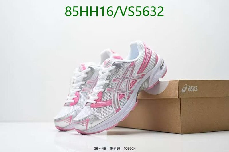ASICS VS5632 GEL-Kayano Running Shoes for Men - White/Pink Athletic Sneakers