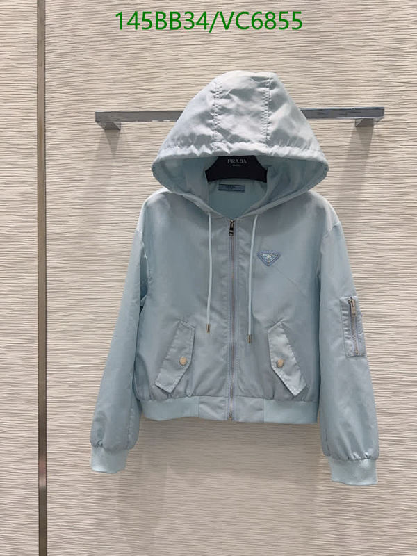 Prada Women's Nylon Hooded Bomber Jacket - Stylish & Lightweight Outerwear