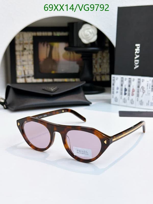 Prada Women's Tortoiseshell Cat-Eye Sunglasses with Pink Lenses