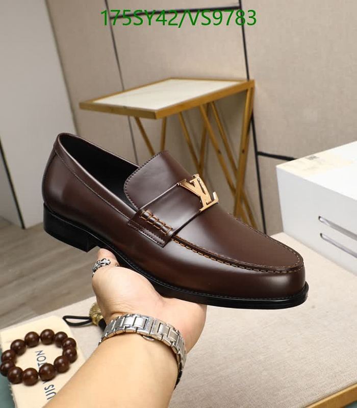 Louis Vuitton Men's Brown Calf Leather Loafers