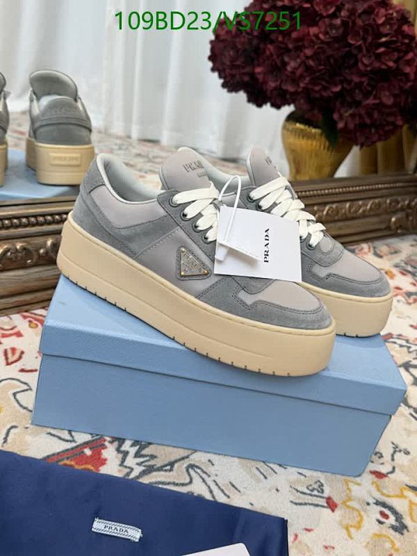 Prada Women's Suede Platform Sneakers - Stylish & Comfortable Cowhide Shoes