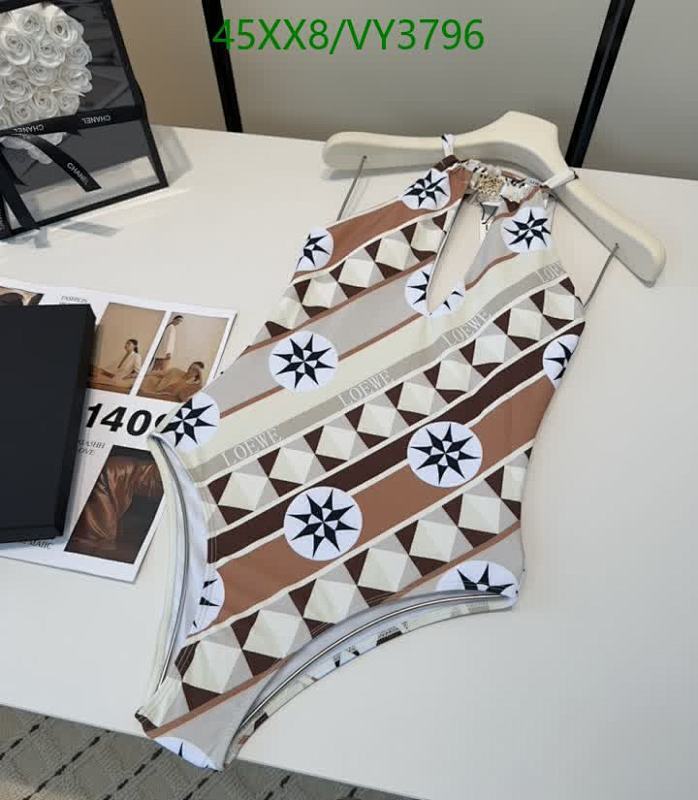 Loewe Luxury Printed Halter One-Piece Swimsuit for Women - Stylish Beachwear 7 Loewe Luxury Printed Halter One-Piece Swimsuit for Women - Stylish Beachwear