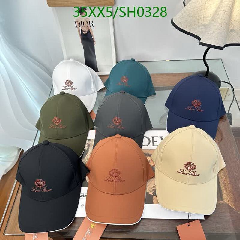 Loro Piana Luxury Baseball Cap - Premium Cotton Blend, Adjustable Strap, Multiple Colors