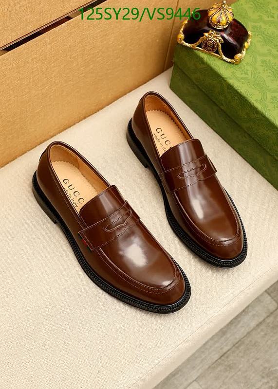 Gucci Men's Brown Leather Penny Loafer Shoes - EU 38-46