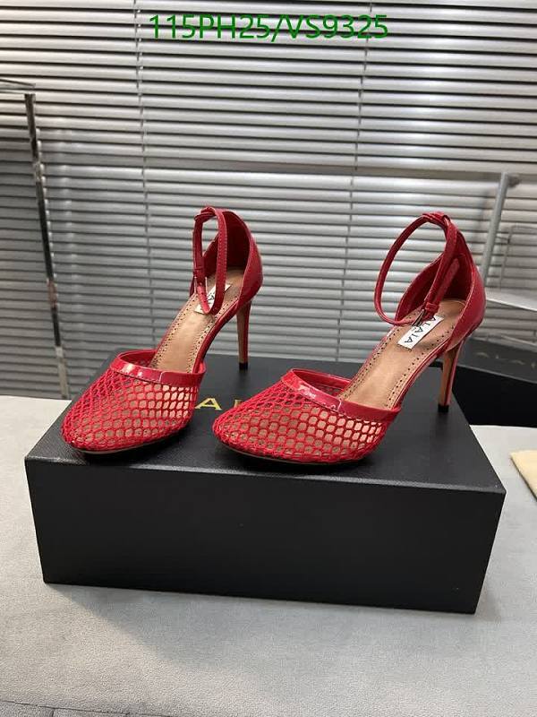 Alaia Women's Red Mesh Stiletto Heel Sandals EU35-40