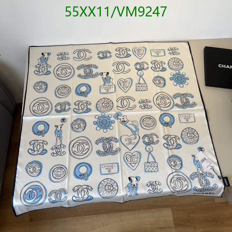 Chanel Real Silk Scarf 90x90CM - Elegant Accessory for All Seasons