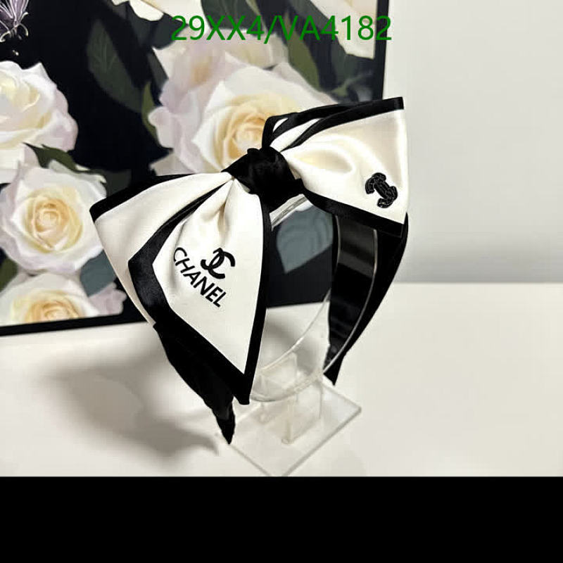 Chanel Elegant Bow Headband - Black & White Chic Hair Accessory 2 Chanel Elegant Bow Headband - Black & White Chic Hair Accessory