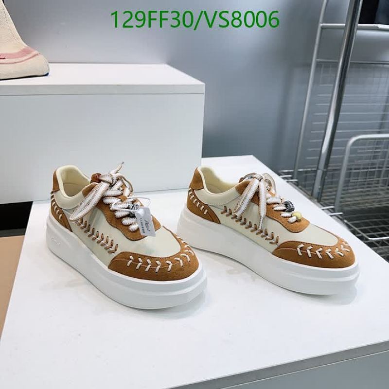 ASH Women's Platform Sneakers - Calf Leather, Cowhide, Sheepskin, Suede
