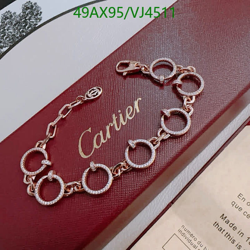 Cartier Rose Gold-Tone Nail Head Bracelet with Sparkling Zirconia Accents