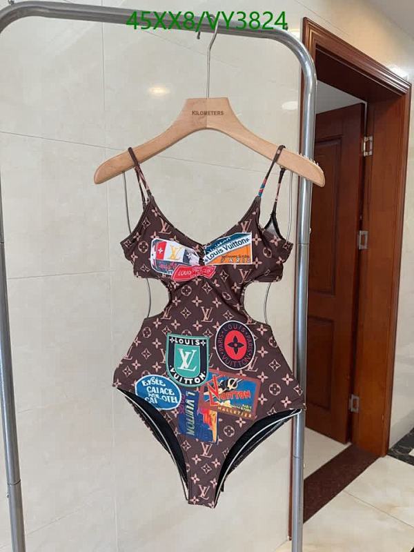 Louis Vuitton Monogram Swimsuit for Women - Stylish One-Piece Bathing Suit