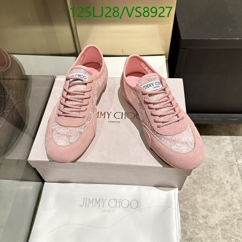 Jimmy Choo Women's Pink Lace & Suede Sneakers - EU 35-40