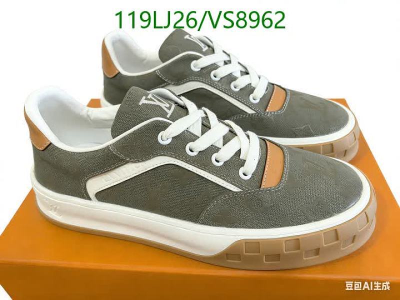 Louis Vuitton Men's Suede & Sheepskin Low-Top Sneakers