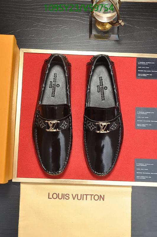 Louis Vuitton Men's Black Patent Leather Loafers - EU 38-44