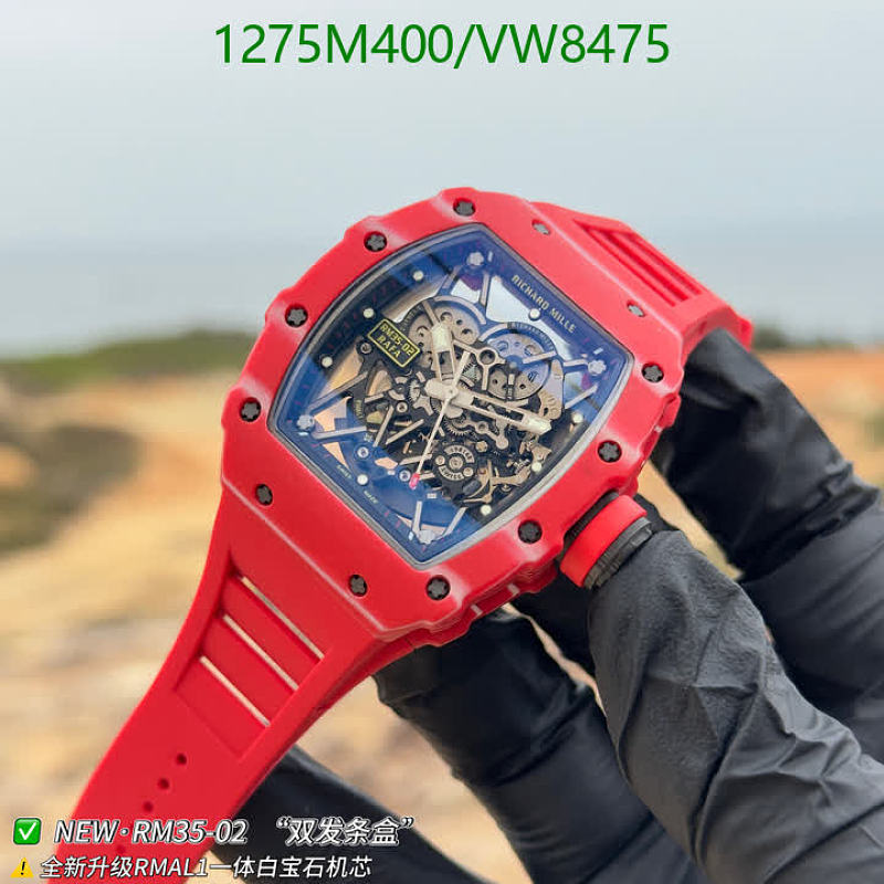 Richard Mille RM35-02 "Dual Barrel" Automatic Mechanical Watch