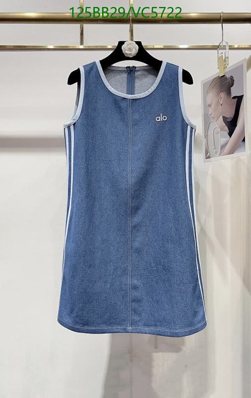 Alo Yoga Women's Denim Mini Dress - Stylish Sleeveless Design for Everyday Comfort