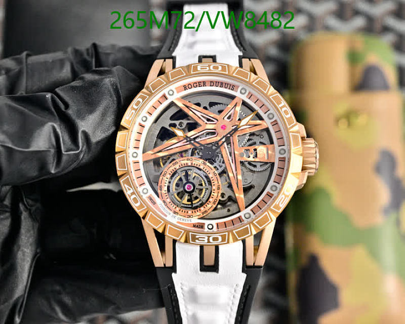 Roger Dubuis Excalibur Spider Skeleton Flying Tourbillon Watch 46MM