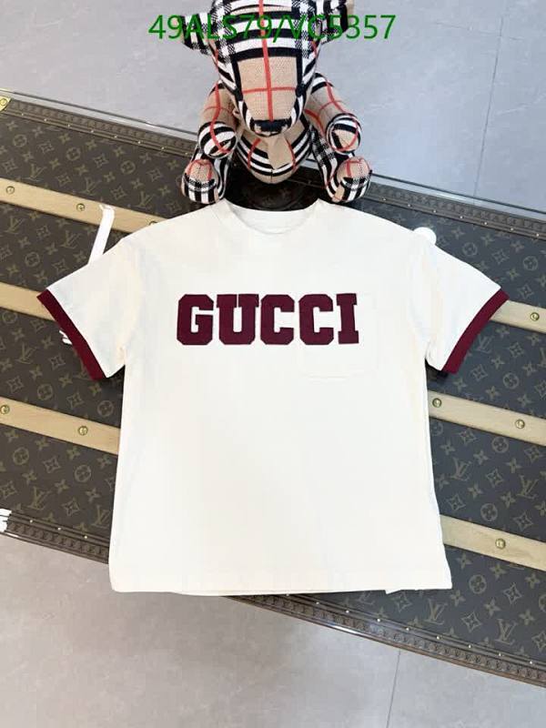 Gucci Kids' Cotton Logo T-Shirt - Comfortable & Stylish for Young Fashionistas