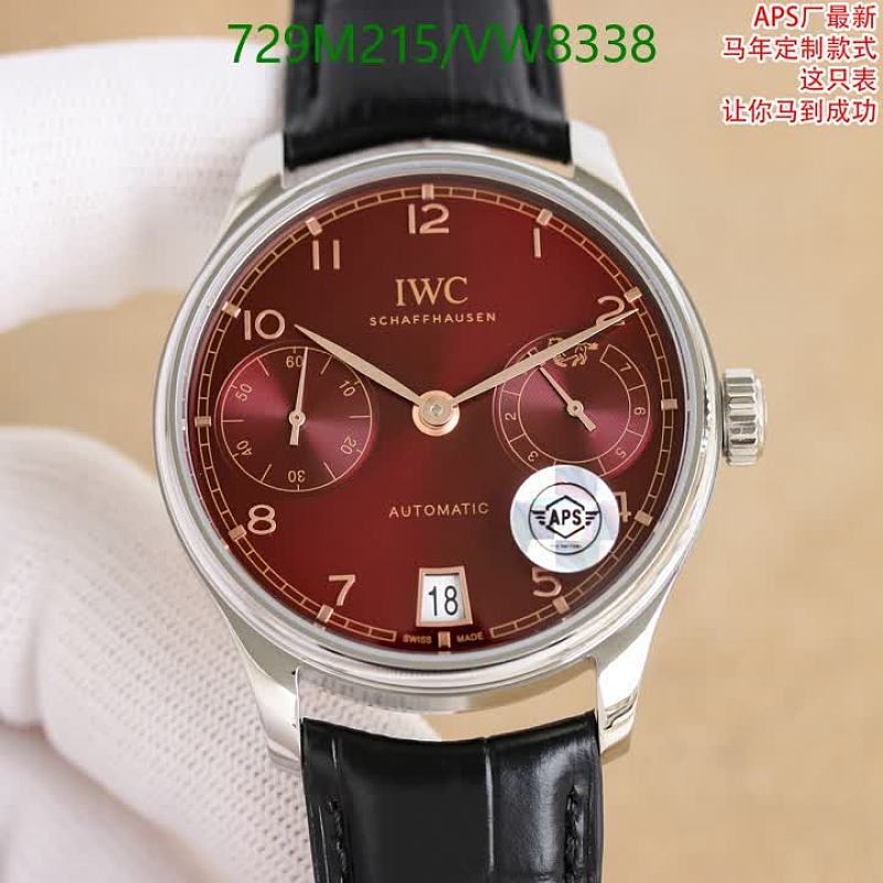 IWC Schaffhausen Automatic Mechanical Watch with Sapphire Crystal