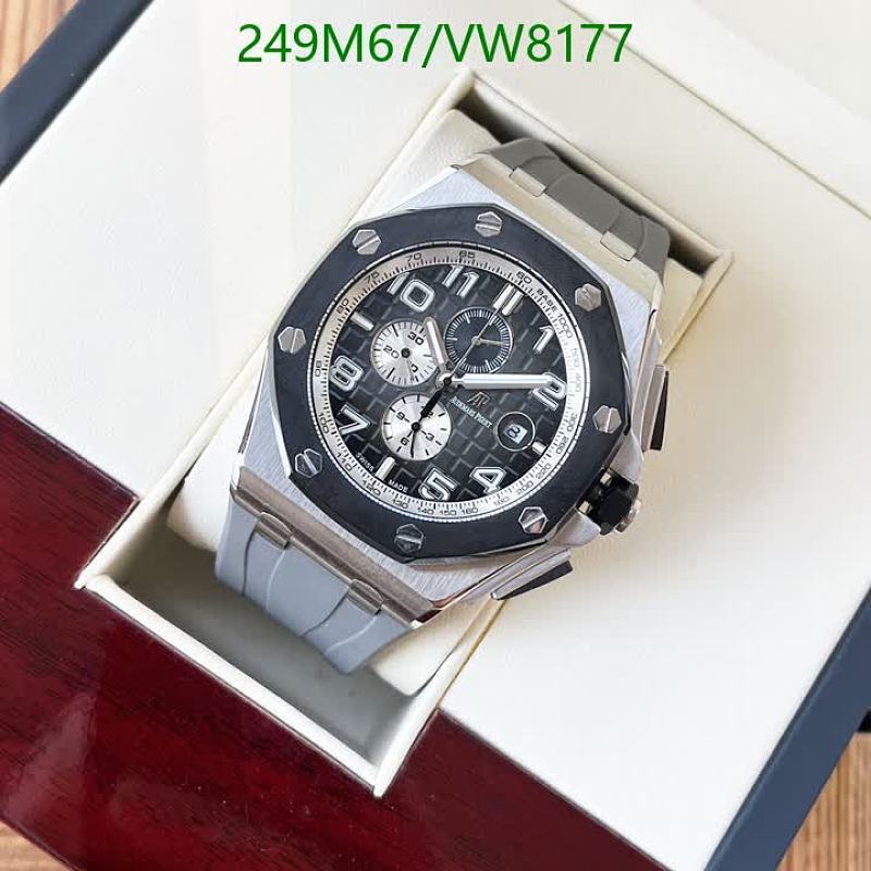 Audemars Piguet Royal Oak Chronograph Watch - Stainless Steel & Leather