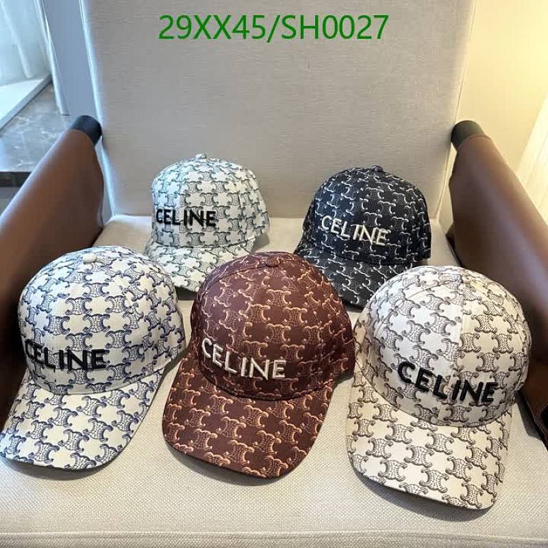 Celine Triomphe Canvas Baseball Cap - Stylish & Comfortable Headwear