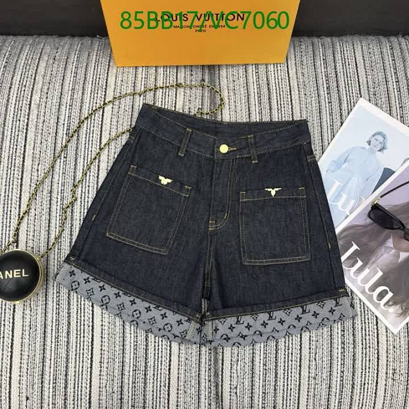 Louis Vuitton Women's Denim Shorts - Stylish & Comfortable Monogram Cuff Design
