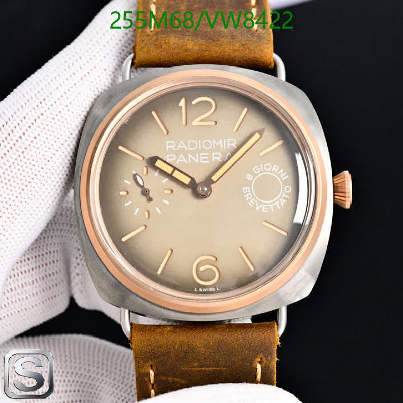 Panerai Radiomir Men's Automatic Watch - Stainless Steel, 47mm Case, Leather Strap