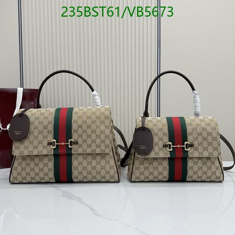 Gucci Horsebit 1955 Top Handle Bag - GG Supreme Canvas & Leather