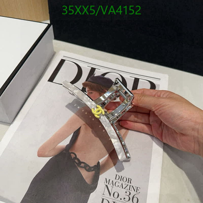 Elegant Chanel Hair Claw Clip - Stylish Accessory for All Hair Types VA4152