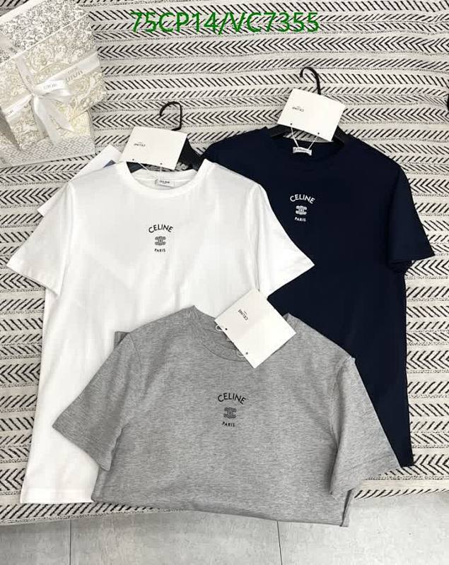 Celine Paris Cotton T-Shirt for Men & Women - Classic Crew Neck Design