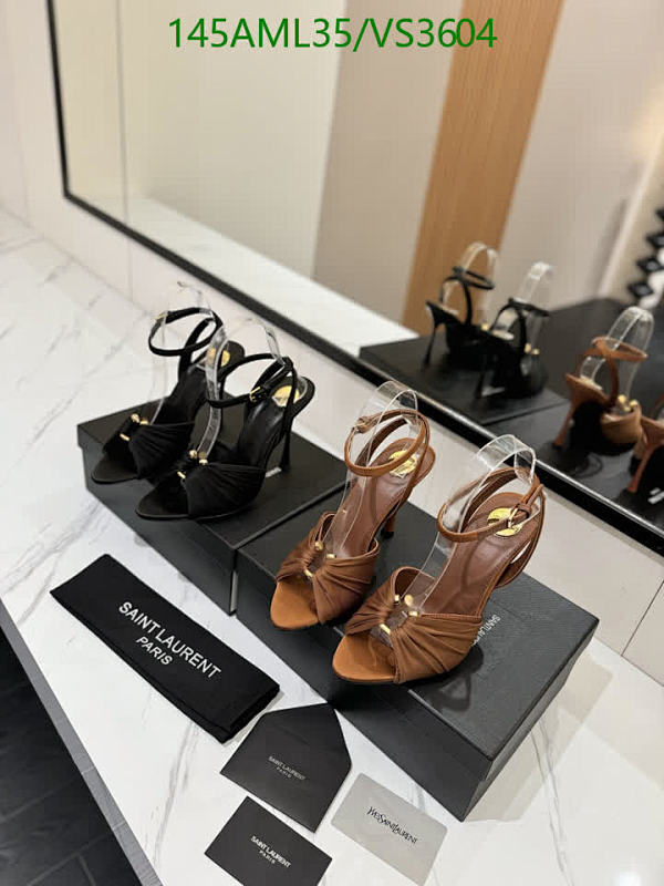 Yves Saint Laurent Women's High Heel Sandals - Sheepskin & Leather Sole 13 Yves Saint Laurent Women's High Heel Sandals - Sheepskin & Leather Sole