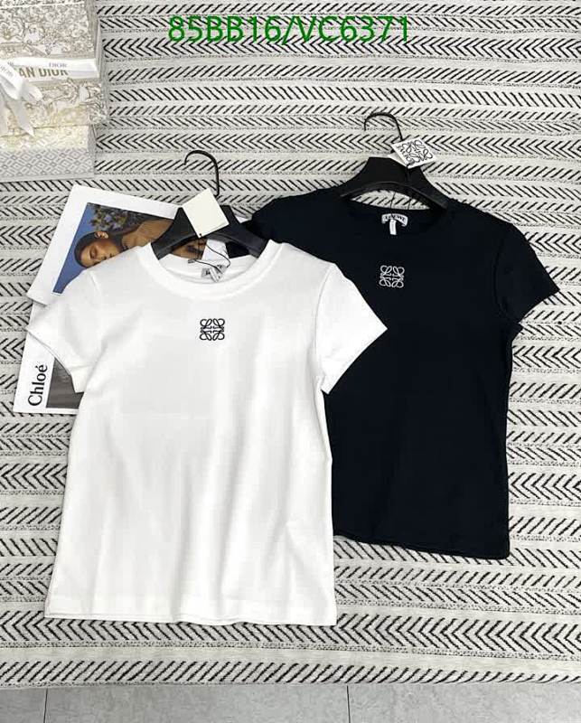 Loewe Anagram Embroidered Cotton T-Shirt for Women - Classic & Comfortable