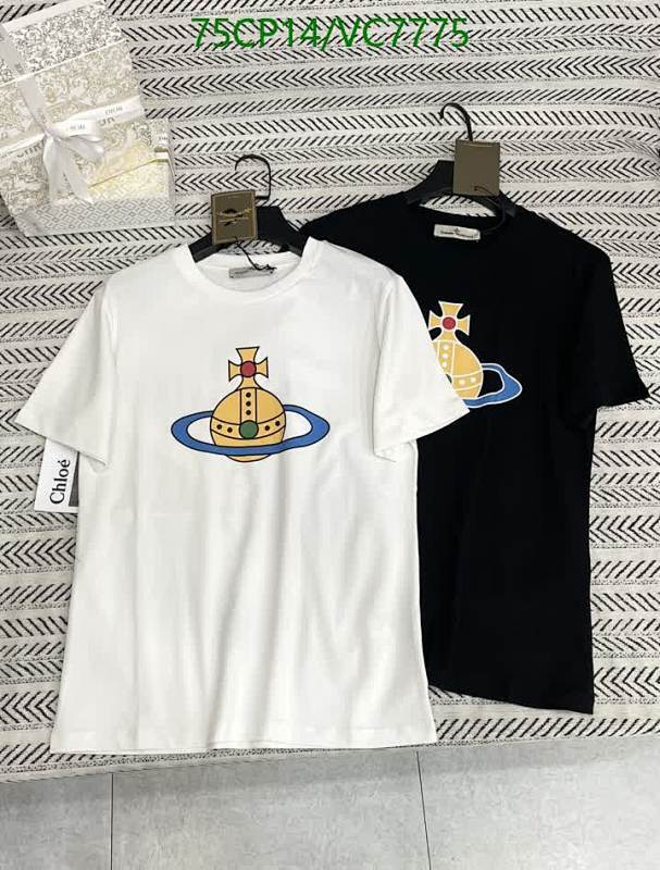 Vivienne Westwood Cotton Orb Logo T-Shirt - Short Sleeve Crew Neck Top