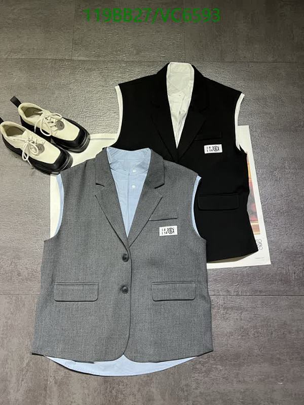 Maison Margiela Wool Sleeveless Vest - Stylish & Versatile for All Seasons