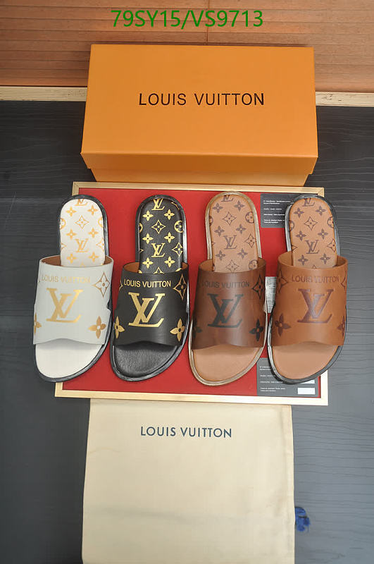 Louis Vuitton Slides for Men: Luxury Cowhide Sandals