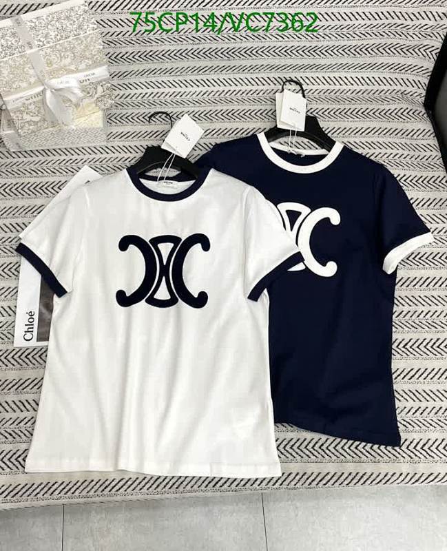 Celine Classic Triomphe Logo Cotton T-Shirt - Comfortable & Stylish Everyday Wear