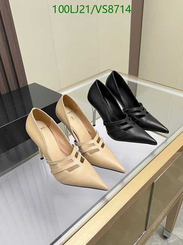 Balmain Women's Elegant Pointed-Toe Stiletto Heel Pumps