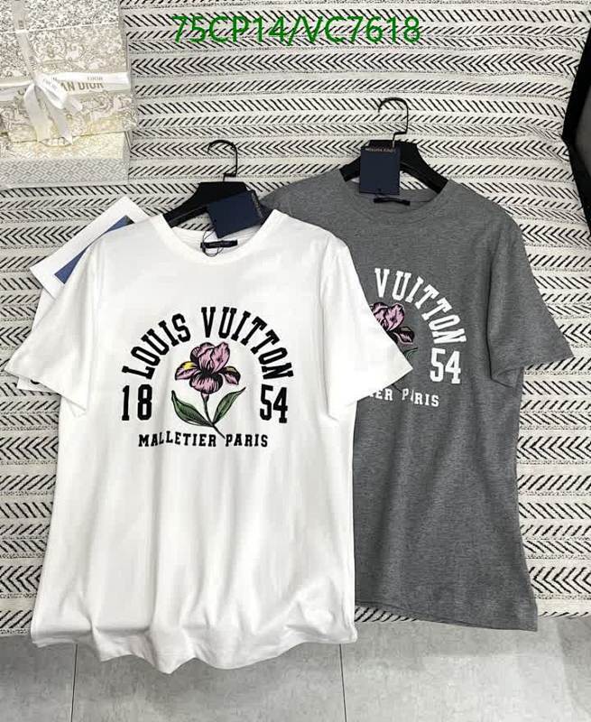 Louis Vuitton Flower Logo Cotton T-Shirt - Premium Quality & Comfort