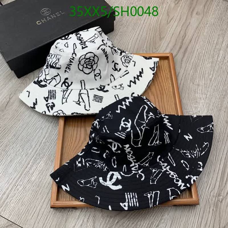 Chanel Reversible Bucket Hat - Stylish & Versatile Casual Headwear for All Seasons