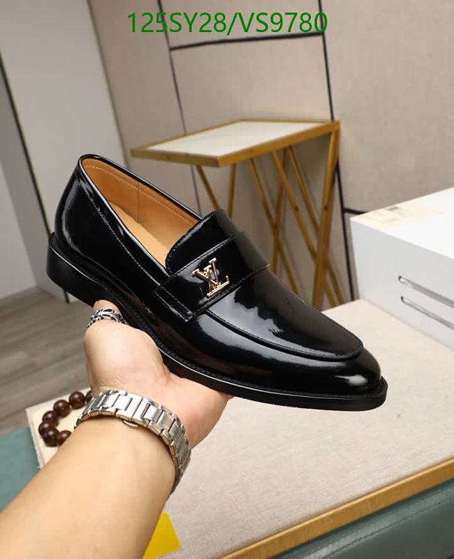 Louis Vuitton Men's Black Calf Leather Loafers - EU 38-44