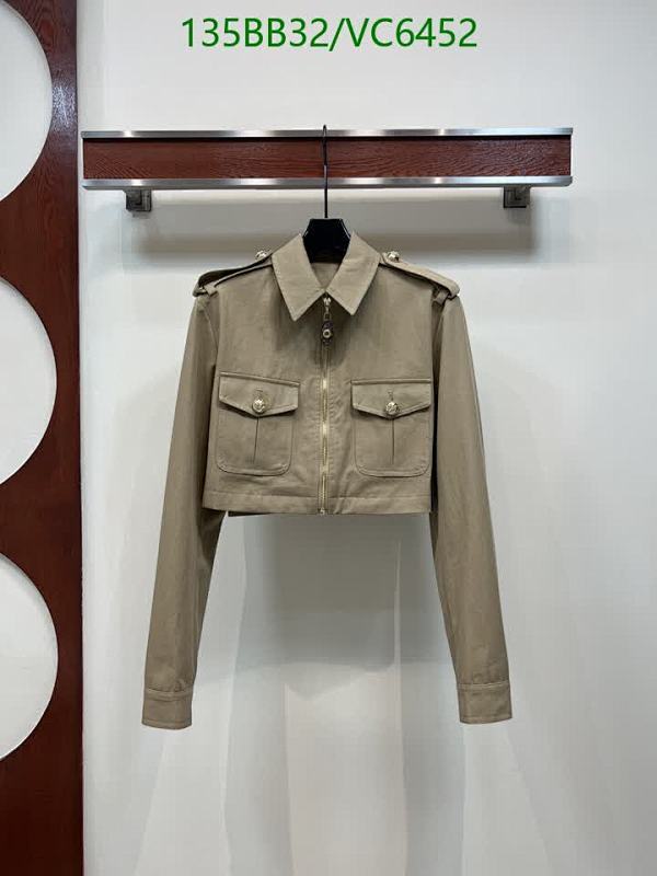 Louis Vuitton Cropped Military Jacket - Stylish & Versatile Cotton Outerwear