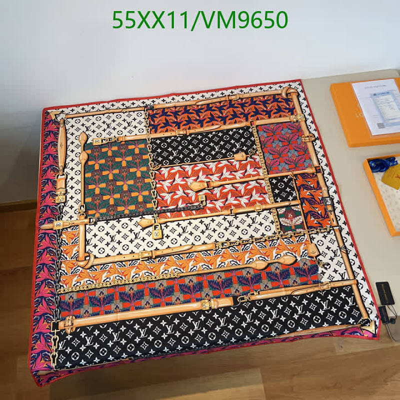 Louis Vuitton Silk Scarf 90x90cm - Elegant Designer Accessory