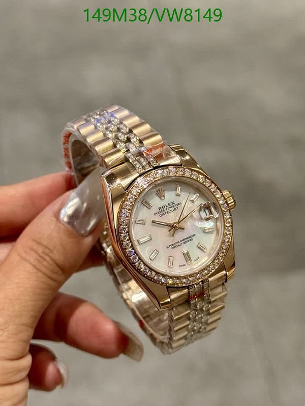 Rolex Datejust 31mm Stainless Steel with Diamond Bezel and Dial Watch